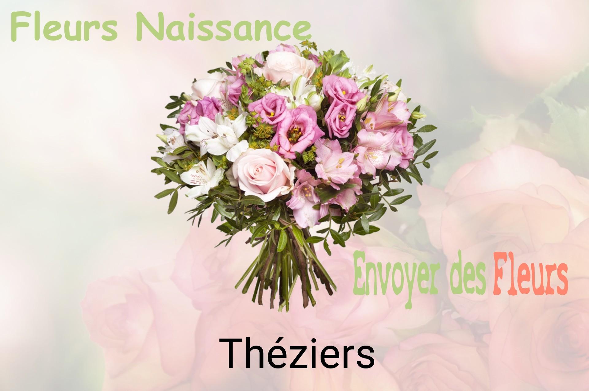 Bouquet de fleurs de naissance livré à Théziers